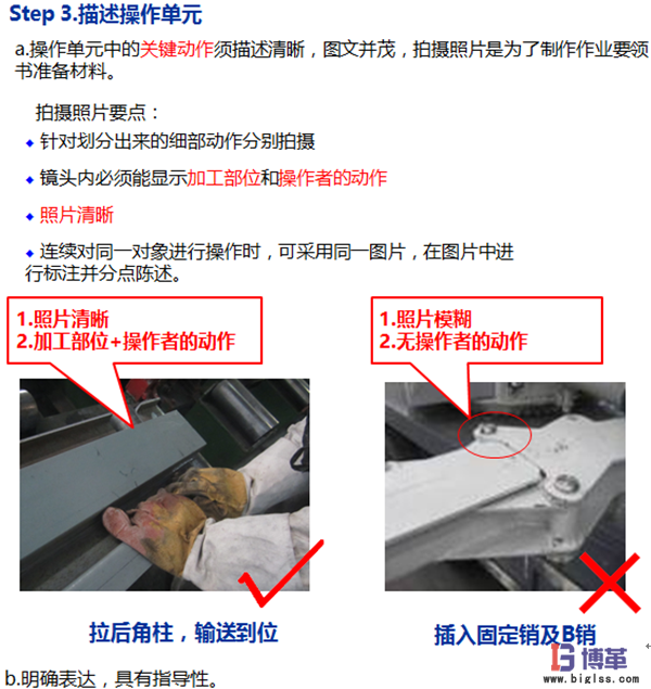 標準作業(yè)要領(lǐng)書的制作步驟 標準作業(yè)要領(lǐng)書的制作步驟
