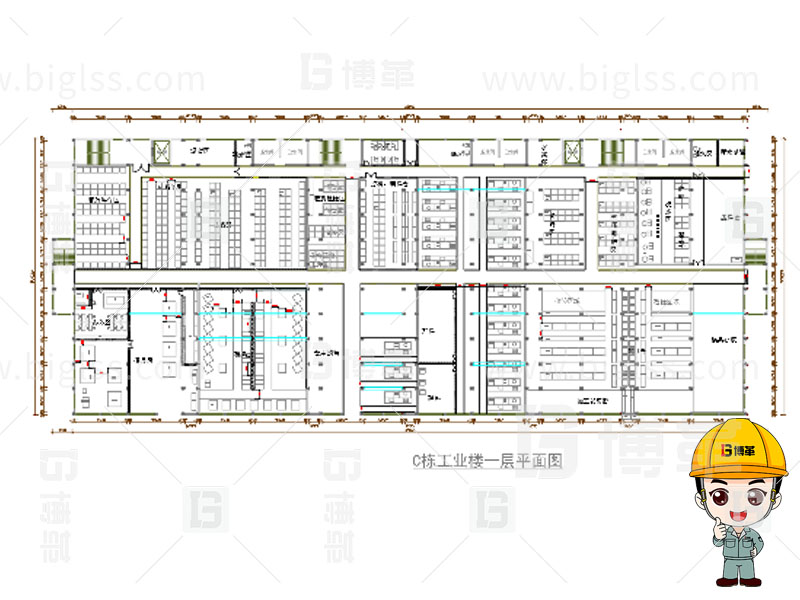 新工廠規(guī)劃，工業(yè)園區(qū)規(guī)劃，車間布局規(guī)劃，生產(chǎn)線體設計，數(shù)字化工廠，目視化設計，上海博革，博革咨詢